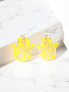 Palm Earrings