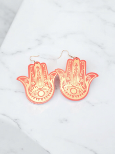 Palm Earrings