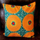 Chido Decorative Pillows-Gold/Green Farie's Collection